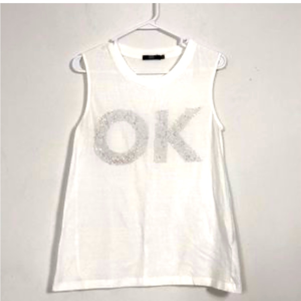 Markus Lupfer sequins sleeveless tank top Size XS